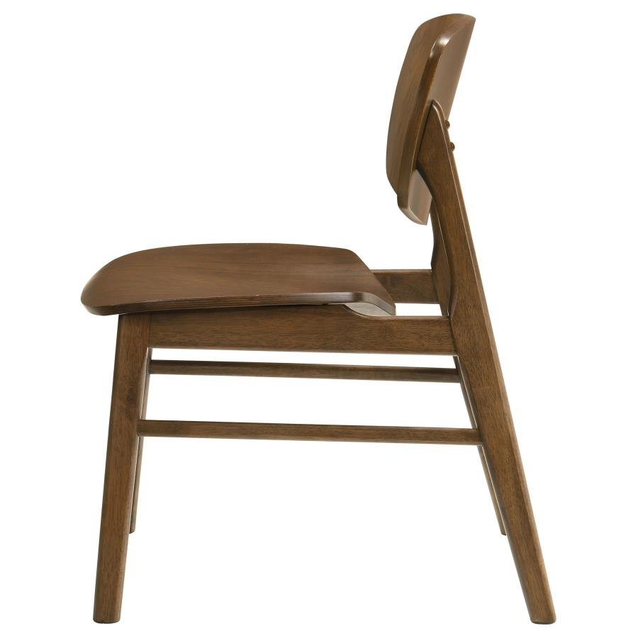 BENFORD DINING SIDE CHAIR WOOD SEAT DARK BROWN (SET OF 2) - Image 6