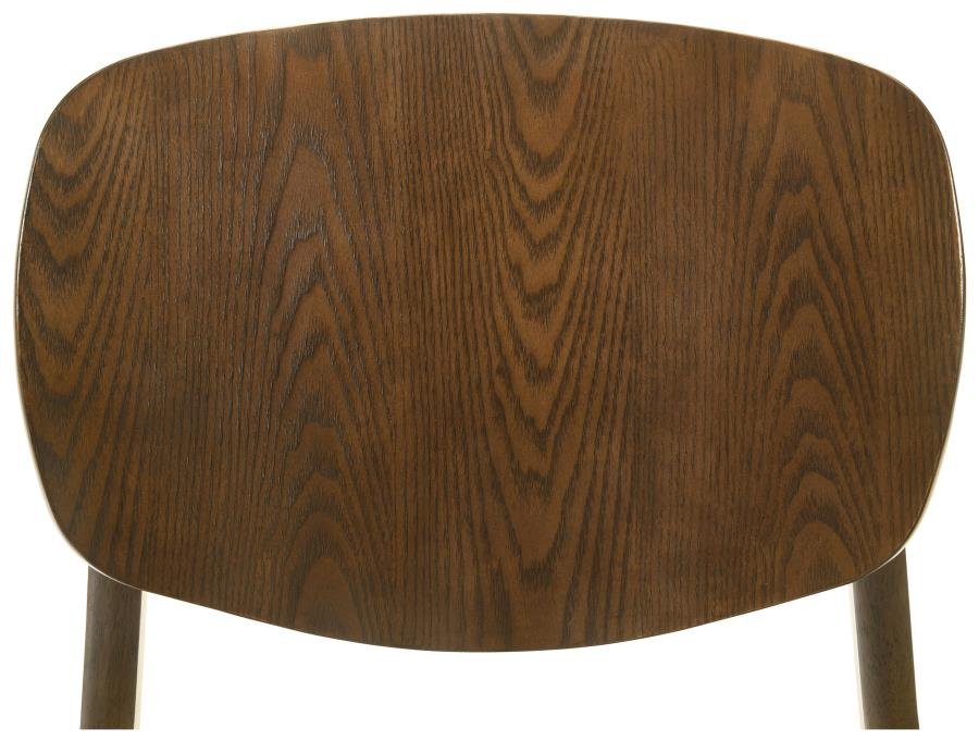 BENFORD DINING SIDE CHAIR WOOD SEAT DARK BROWN (SET OF 2) - Image 10