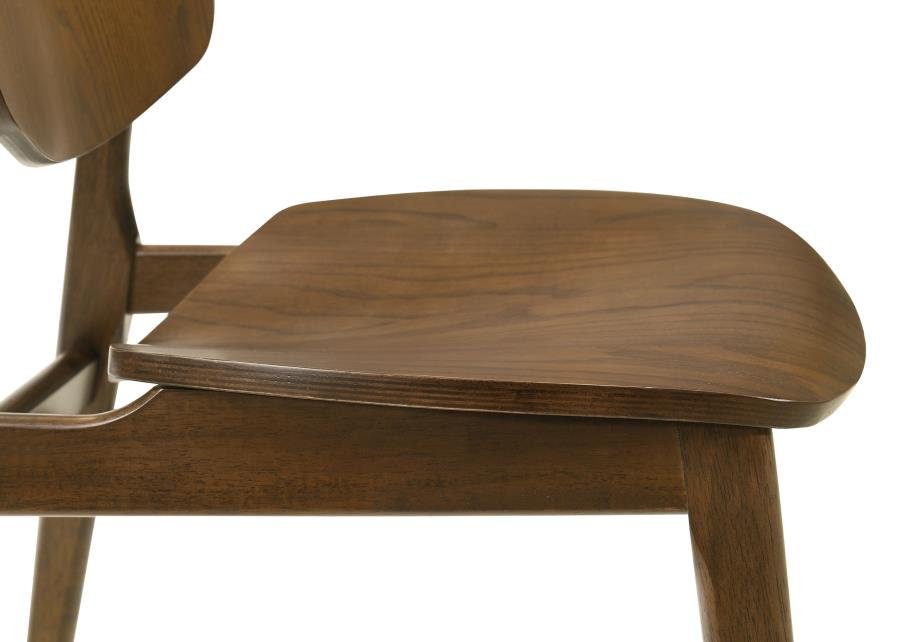 BENFORD DINING SIDE CHAIR WOOD SEAT DARK BROWN (SET OF 2) - Image 11
