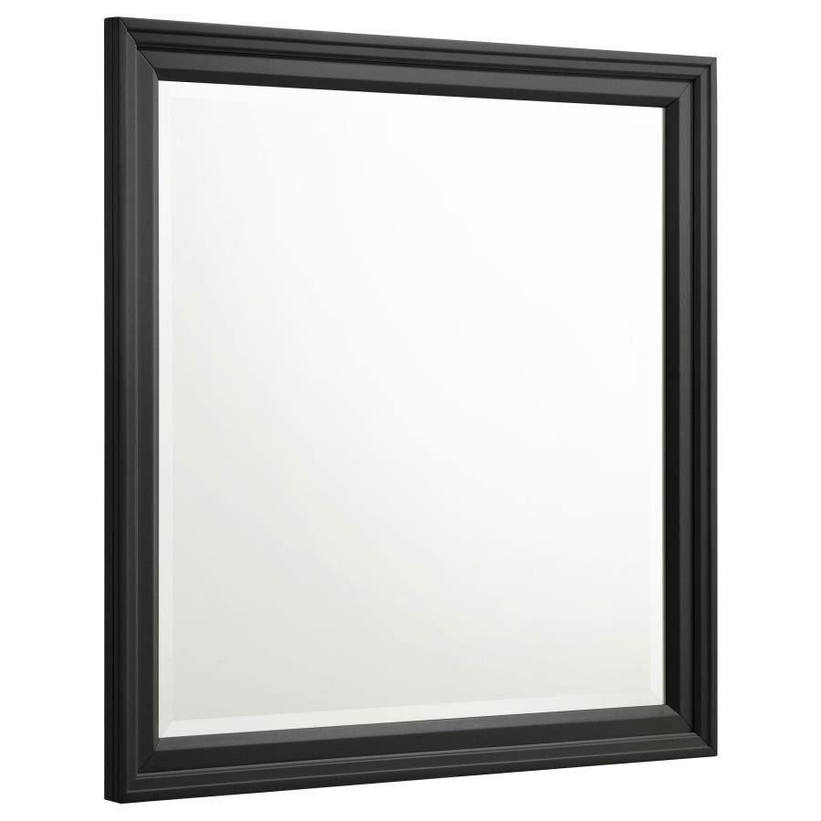 SANDY BEACH DRESSER MIRROR BLACK