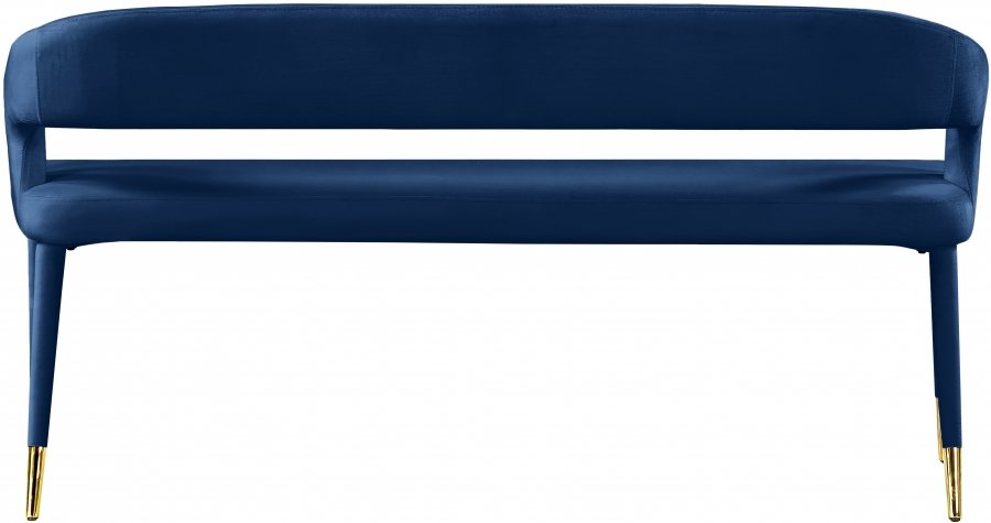 Destiny Velvet Upholstered Bench - Image 3