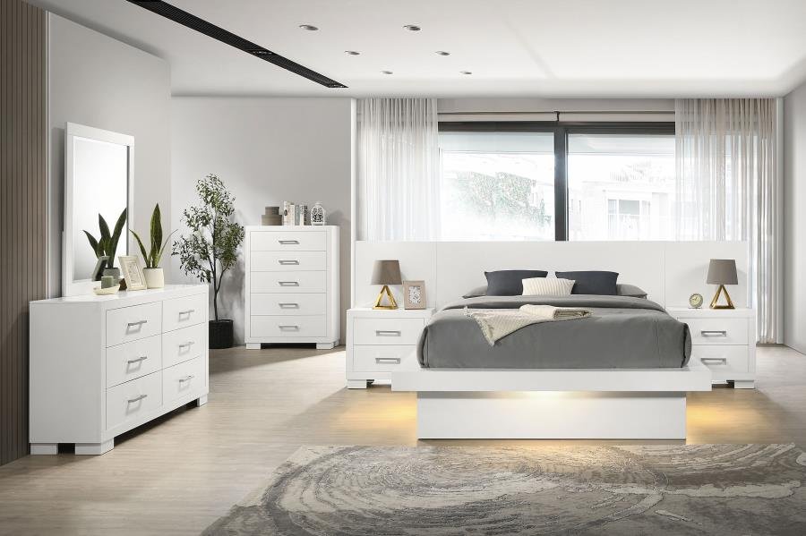 JESSICA 6-DRAWER DRESSER SNOW WHITE - Image 13