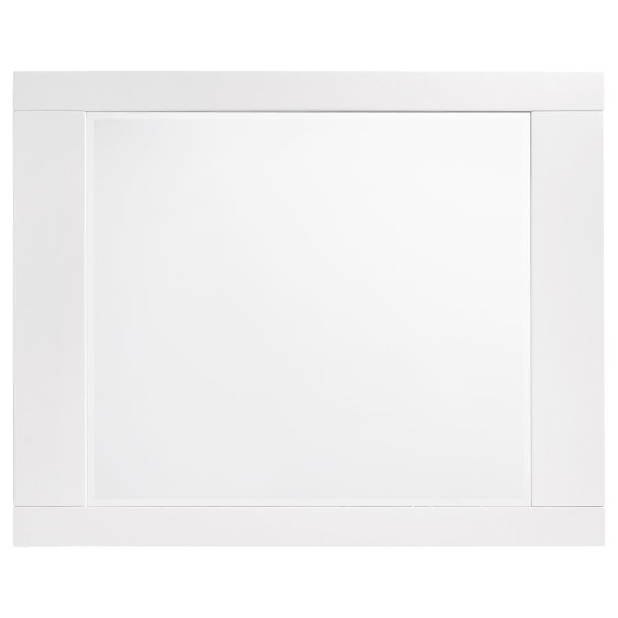 FELICITY 5-PIECE QUEEN BEDROOM SET WHITE HIGH GLOSS - Image 9