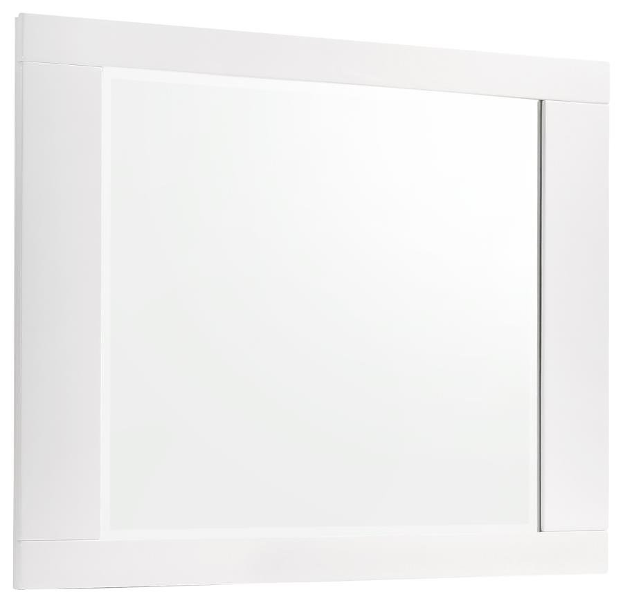 FELICITY DRESSER MIRROR WHITE HIGH GLOSS