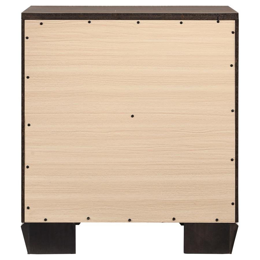 KAUFFMAN 2-DRAWER NIGHTSTAND WASHED TAUPE - Image 7