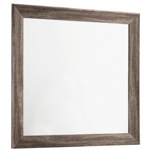 KAUFFMAN DRESSER MIRROR WASHED TAUPE