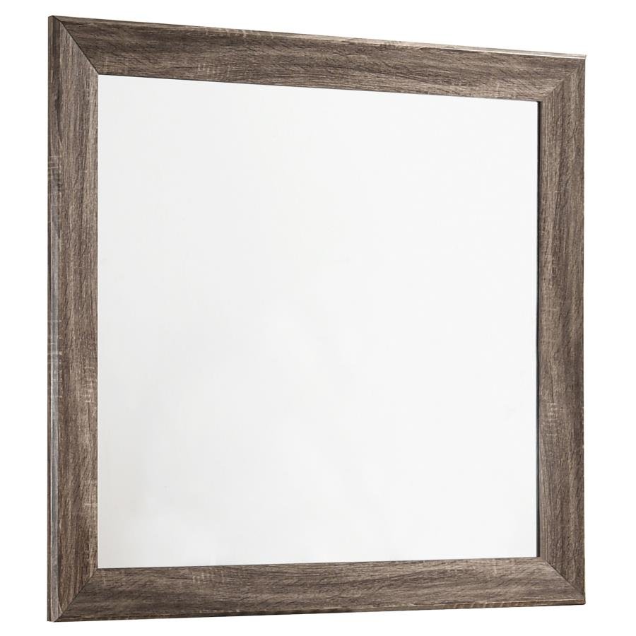 KAUFFMAN DRESSER MIRROR WASHED TAUPE