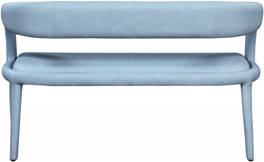 Sylvester Vegan Leather Upholstered Bench - Image 3