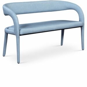 Sylvester Vegan Leather Upholstered Bench