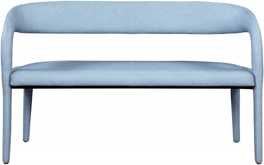 Sylvester Vegan Leather Upholstered Bench - Image 5