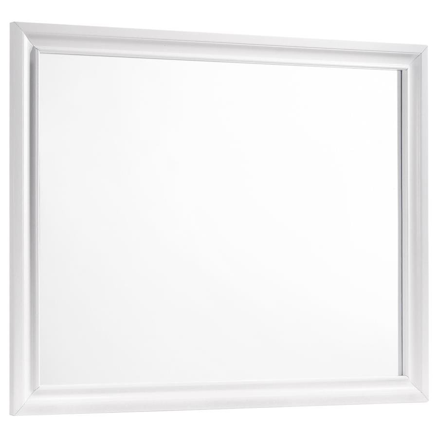 BARZINI DRESSER MIRROR WHITE