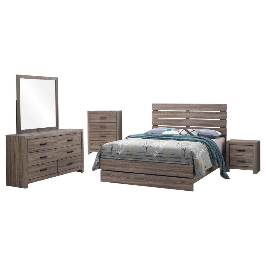 BRANTFORD 5-PIECE QUEEN BEDROOM SET BARREL OAK - Image 2