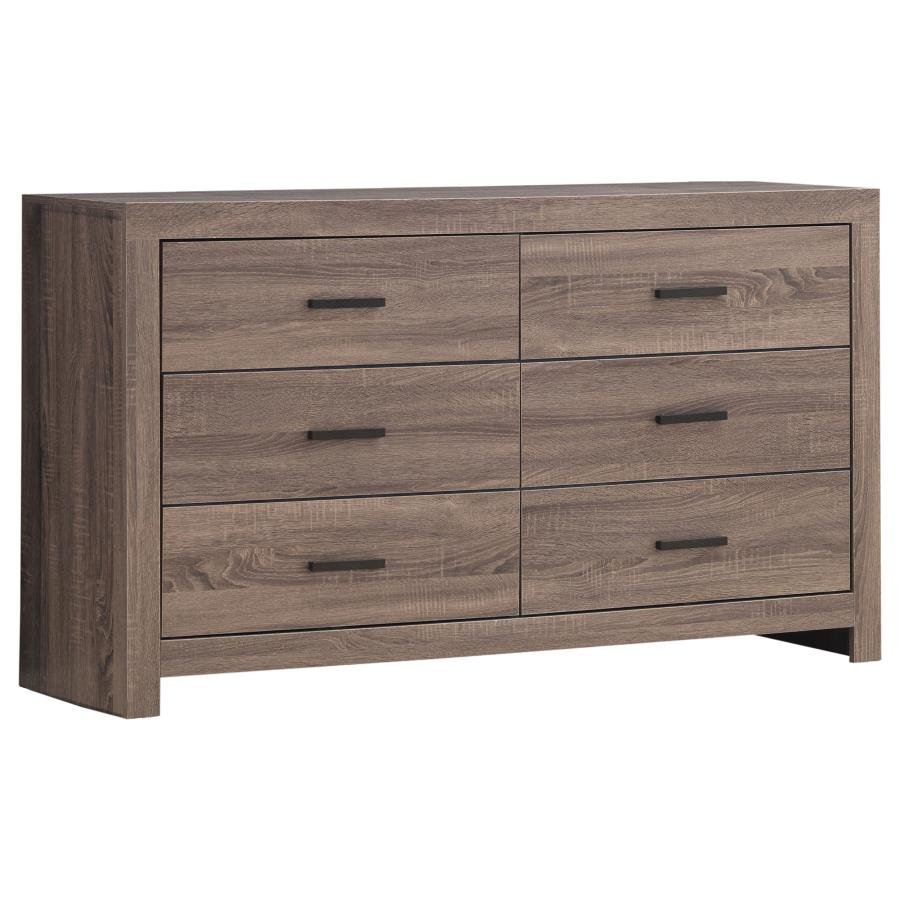 BRANTFORD 5-PIECE QUEEN BEDROOM SET BARREL OAK - Image 7
