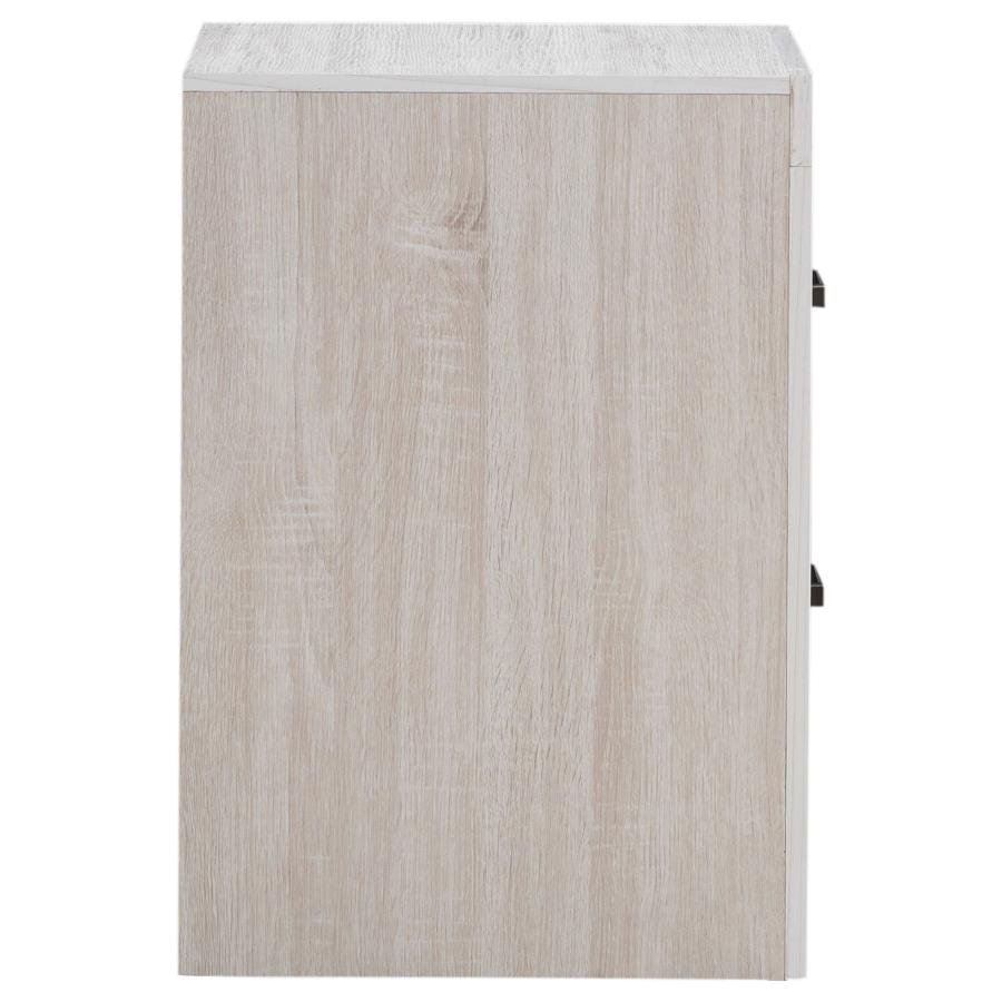 BRANTFORD 2-DRAWER NIGHTSTAND COASTAL WHITE - Image 9