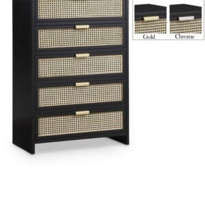 Sage Solid Wood And Natural Cane Wood Chest