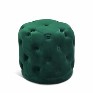 Harper Velvet Upholstered Stool