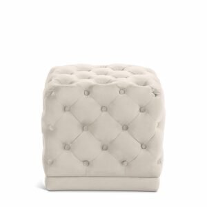 Stella Velvet Upholstered Stool