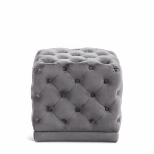 Stella Velvet Upholstered Stool