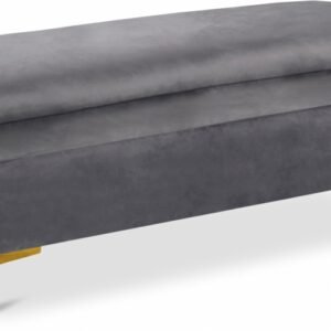 Naomi Velvet Upholstered Bench