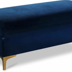 Naomi Velvet Upholstered Bench