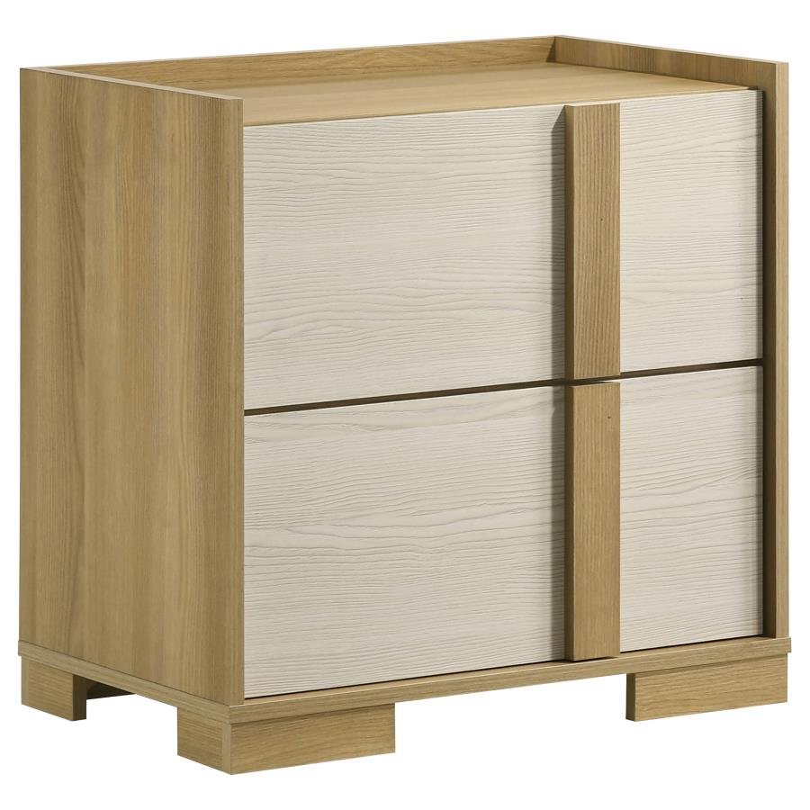 HYLAND 5-PIECE QUEEN BEDROOM SET NATURAL - Image 5