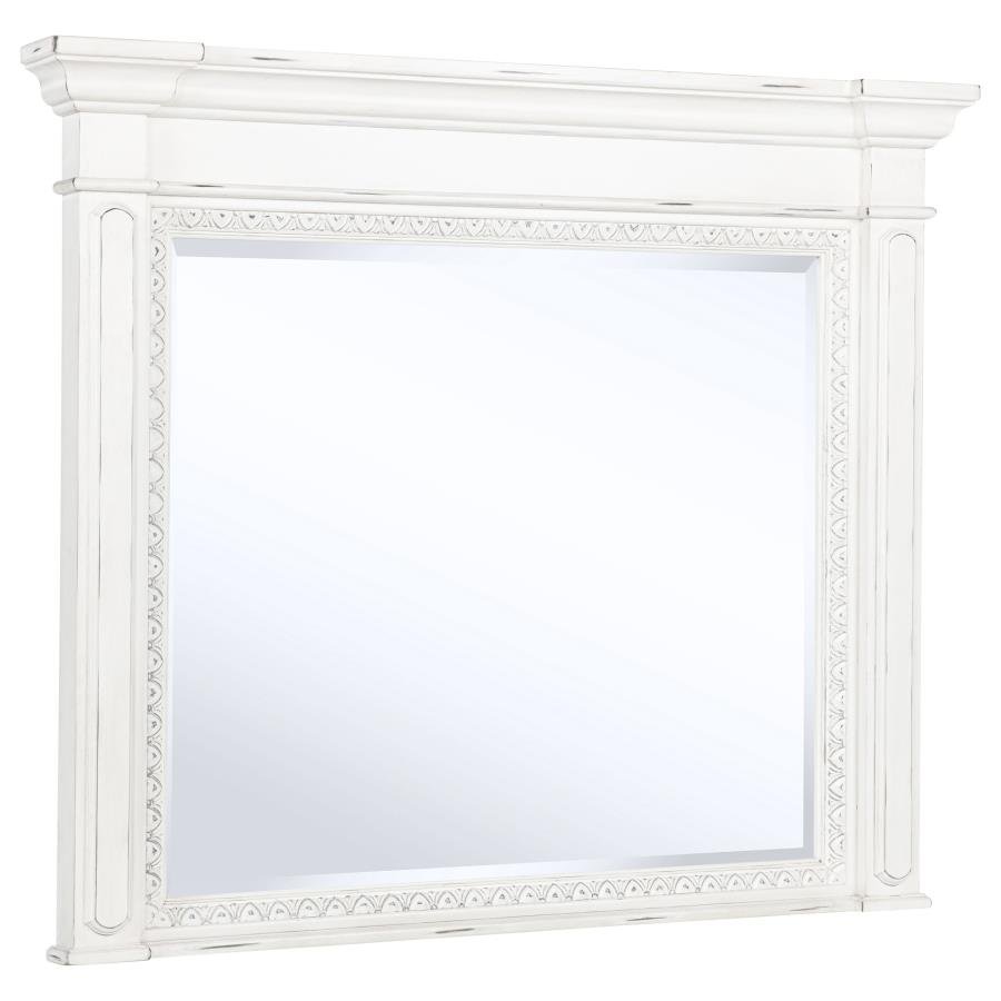 MCKINNEY DRESSER MIRROR VINTAGE WHITE