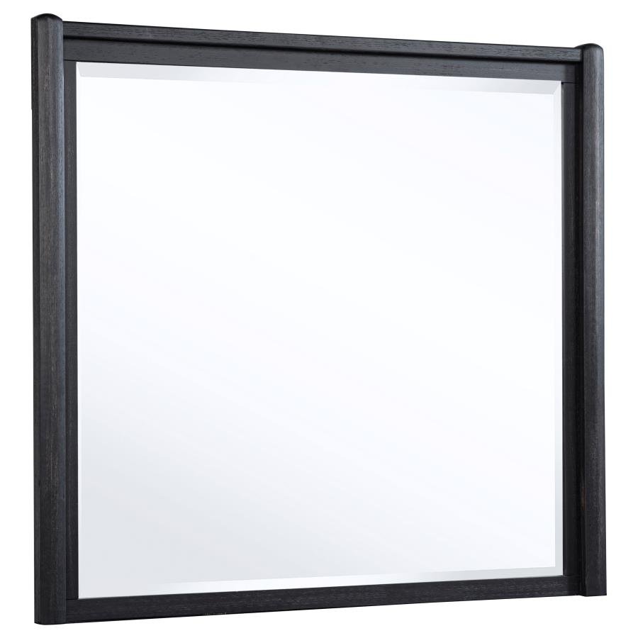 LEANDRO DRESSER MIRROR BURNISHED BLACK