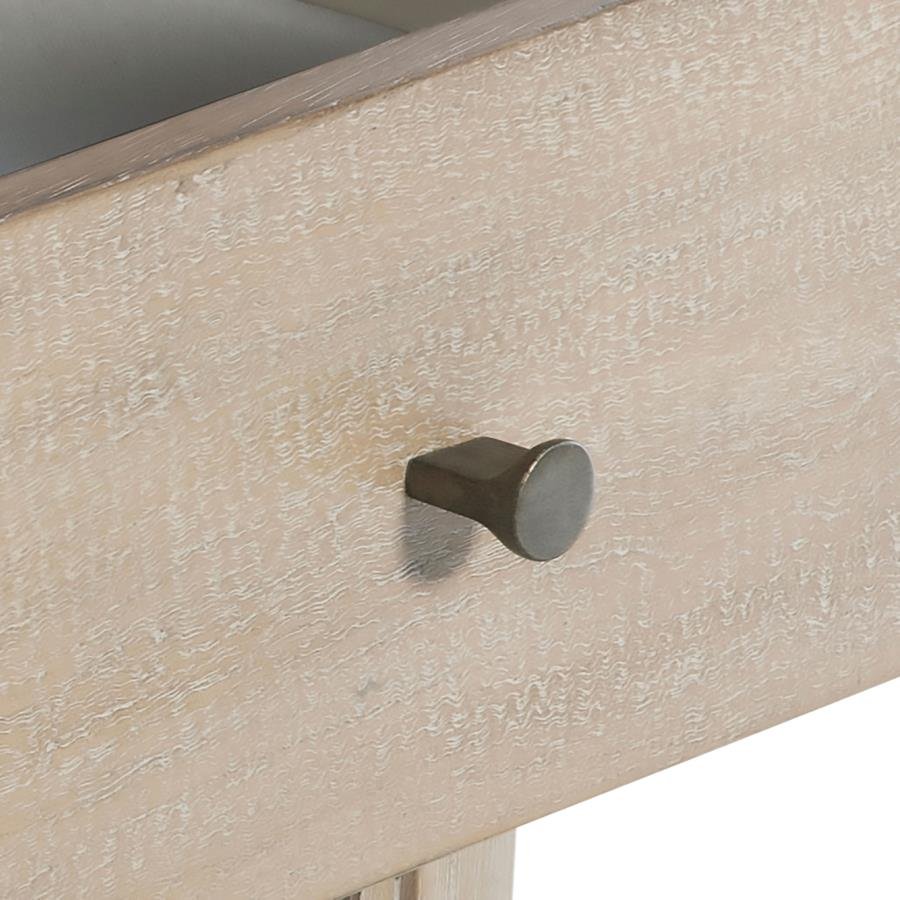 SOLANO 9-DRAWER BEDROOM DRESSER WITH MIRROR WEATHERED MANGO - Image 11