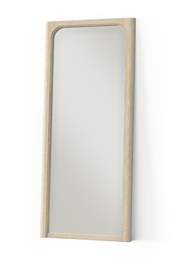 SOLANO 80-INCH FULL LENGTH FLOOR MIRROR WEATHERED MANGO