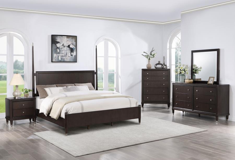 EMBERLYN 6-DRAWER DRESSER WITH MIRROR BROWN - Image 15