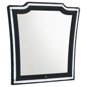 LORIENT LED DRESSER MIRROR BLACK