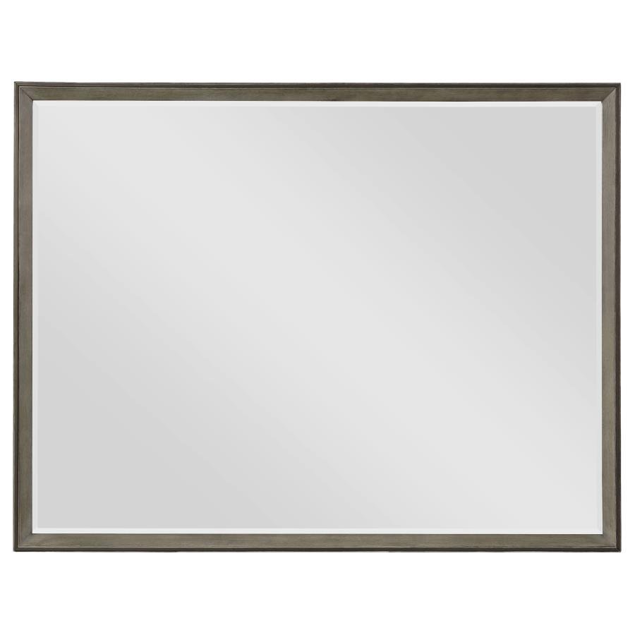 DURANGO DRESSER MIRROR TAUPE OAK - Image 3