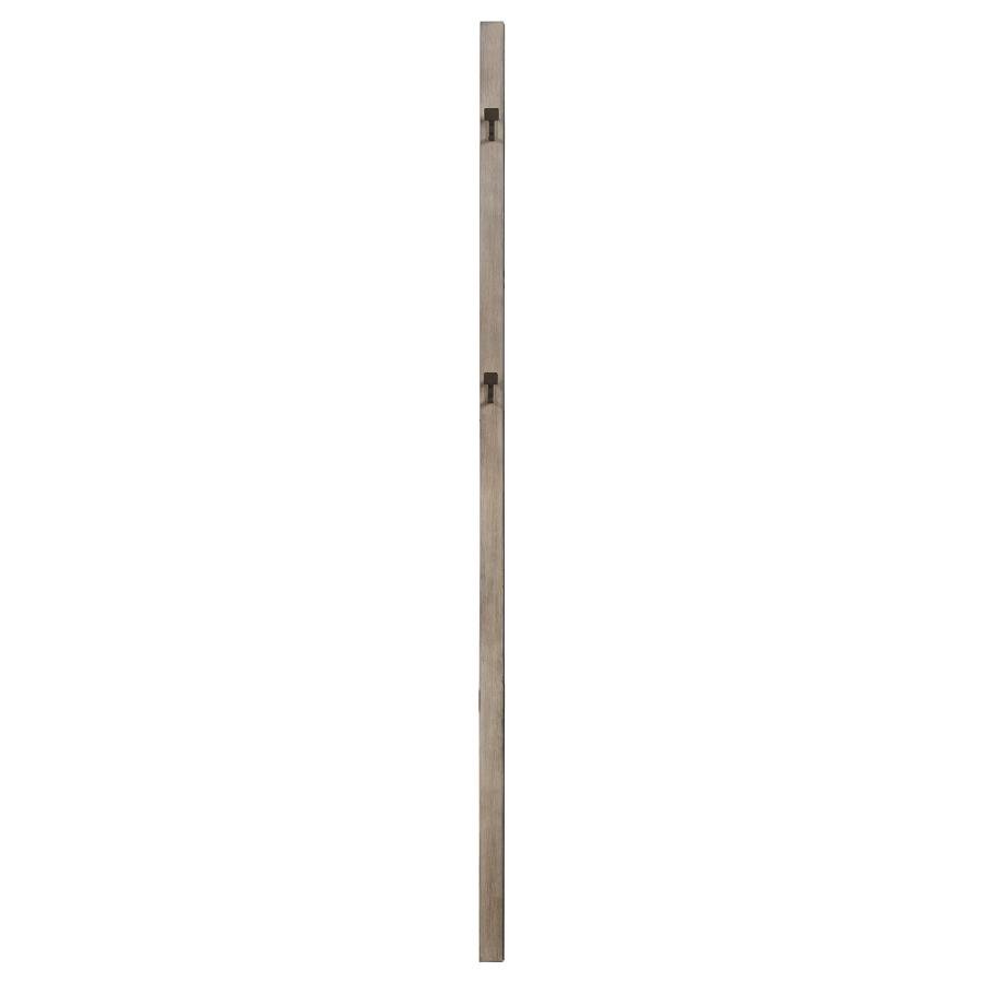 DURANGO 80-INCH STANDING FLOOR MIRROR WASHED OAK - Image 4