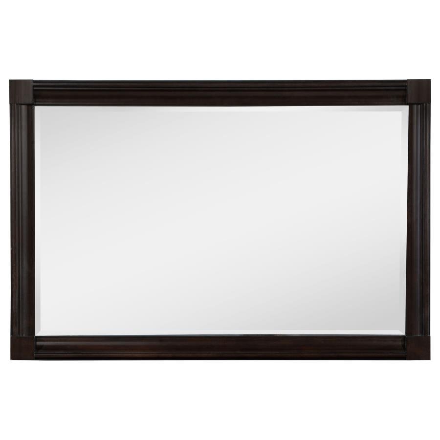 ANDOVER DRESSER MIRROR DARK OAK - Image 3