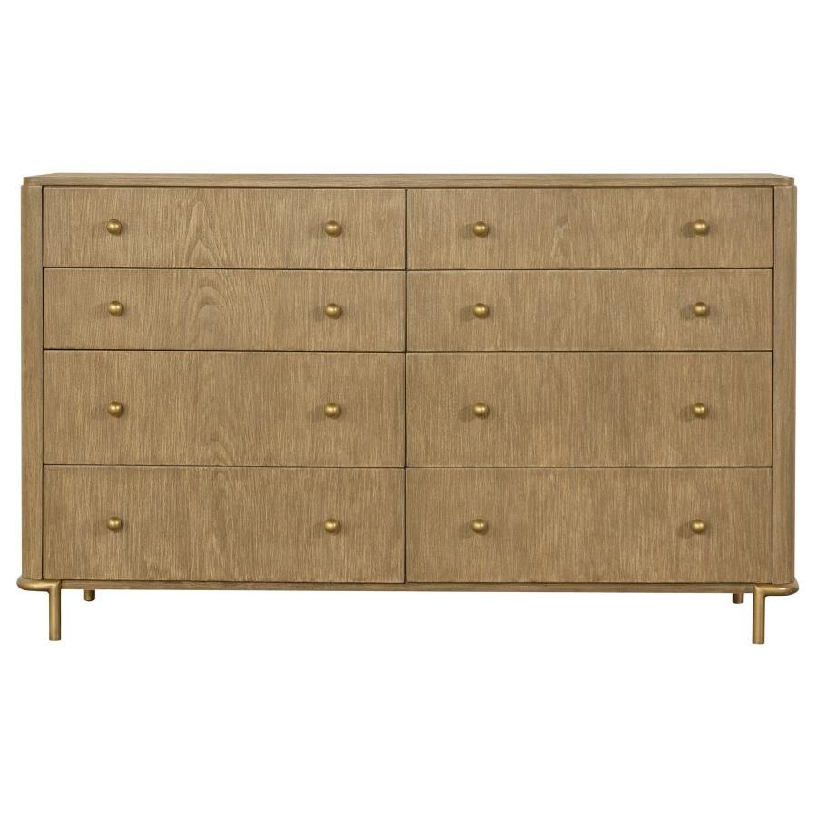 ARINI 8-DRAWER DRESSER SAND WASH - Image 3