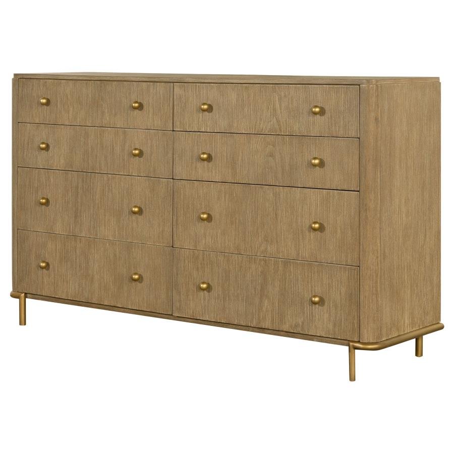 ARINI 8-DRAWER DRESSER SAND WASH - Image 4