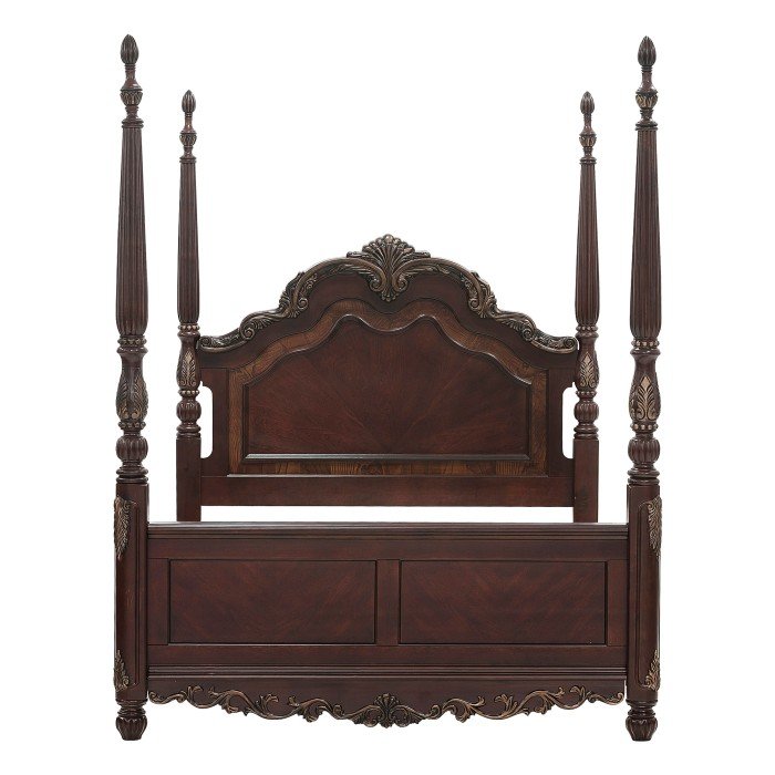 2243-1* Queen Poster Bed