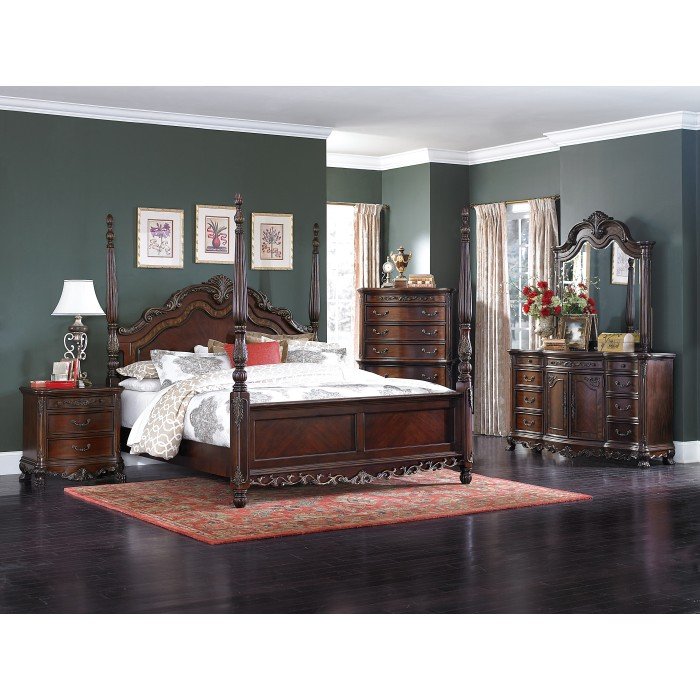 2243-1* Queen Poster Bed - Image 3