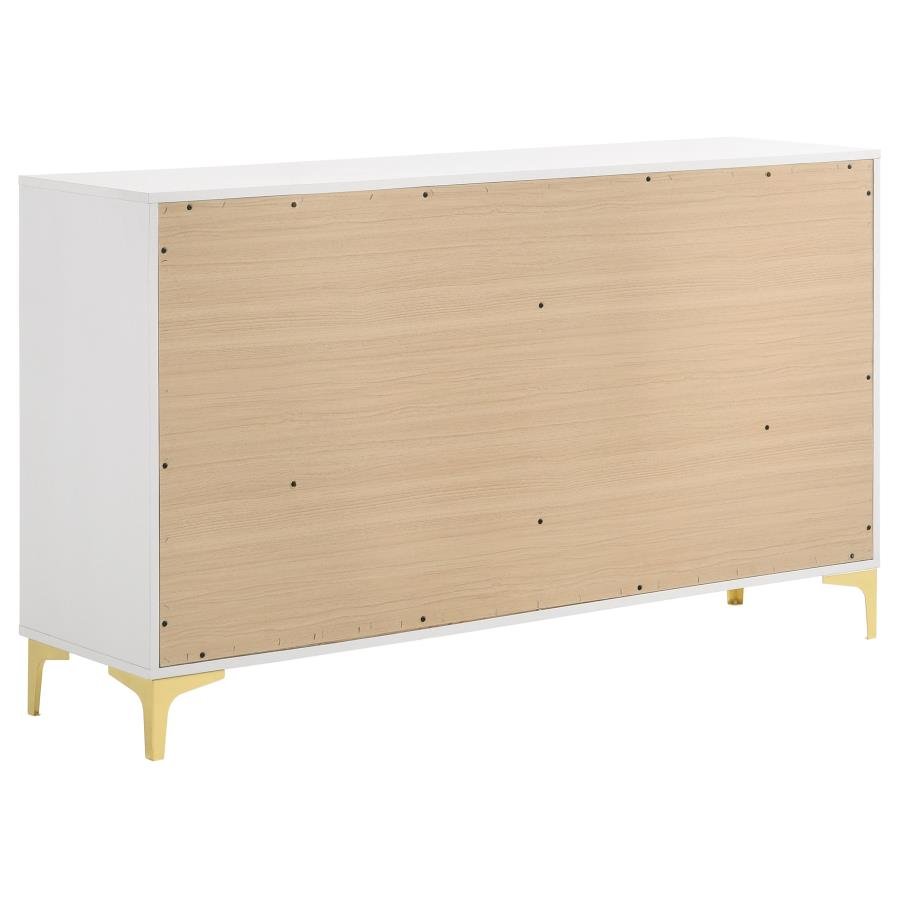 KENDALL 5-PIECE QUEEN BEDROOM SET WHITE - Image 8