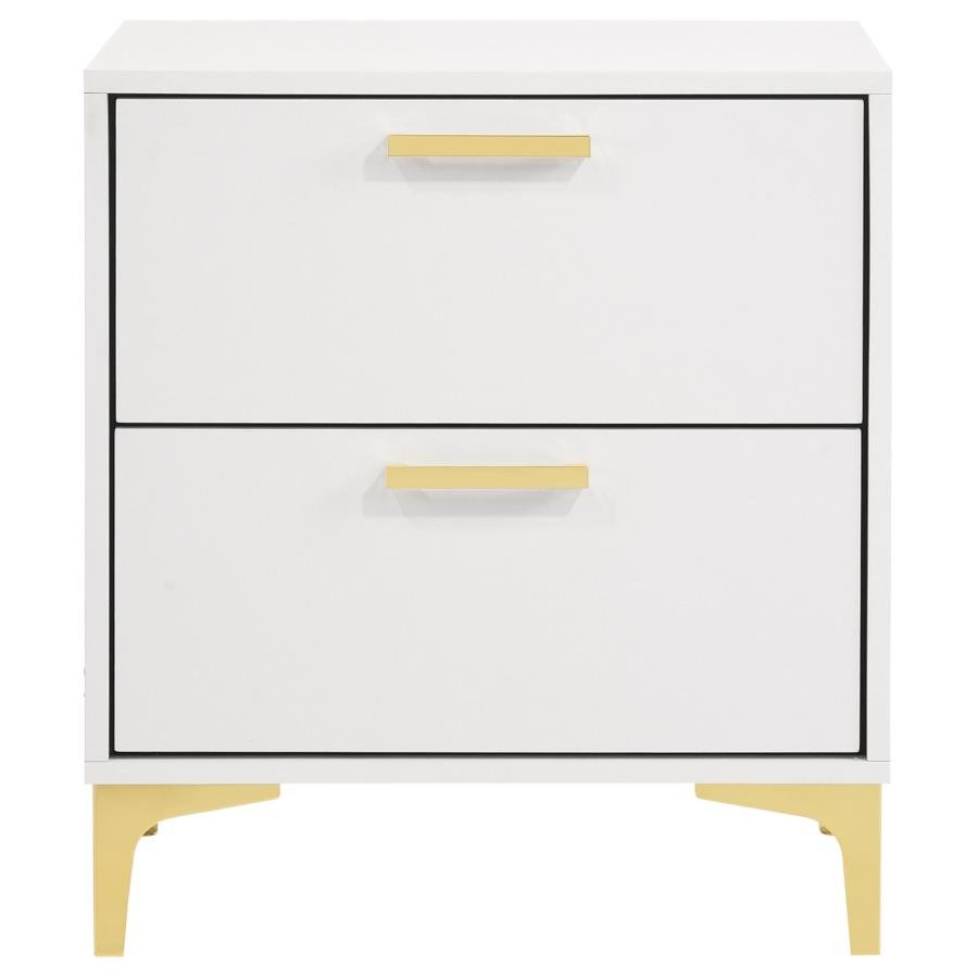 224402_03x900.jpg KENDALL 2-DRAWER NIGHTSTAND WHITE - Image 3