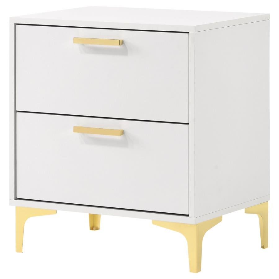 224402_04x900.jpg KENDALL 2-DRAWER NIGHTSTAND WHITE - Image 4