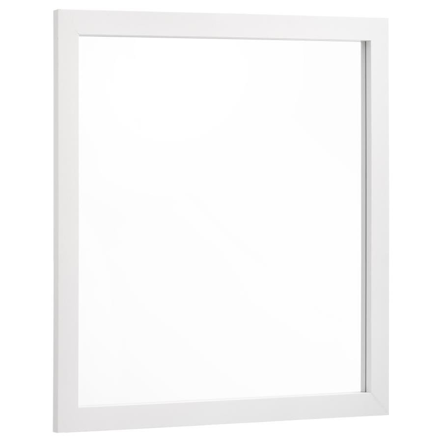 KENDALL DRESSER MIRROR WHITE