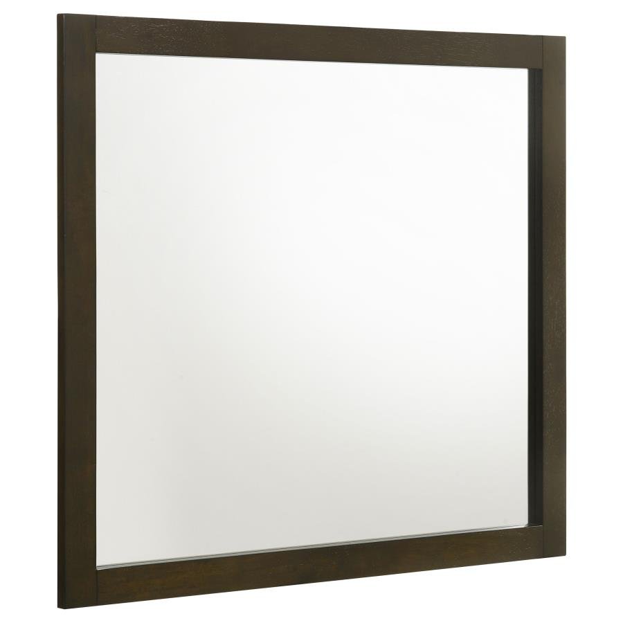 WILKES DRESSER MIRROR DARK COCOA