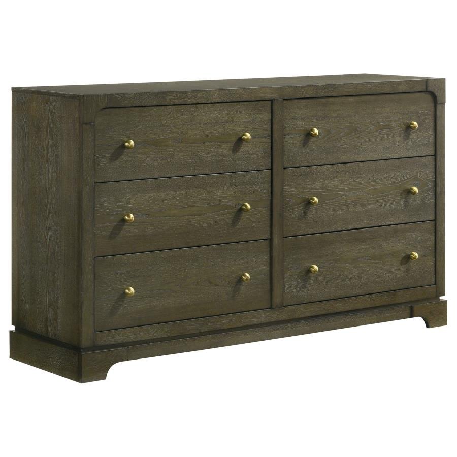 GRAN PARK 5-PIECE QUEEN BEDROOM SET DARK COCOA - Image 7