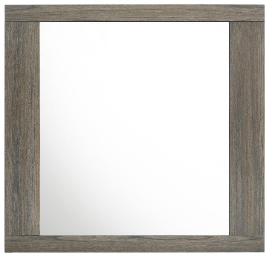 FENWICK DRESSER MIRROR GREY OAK - Image 3