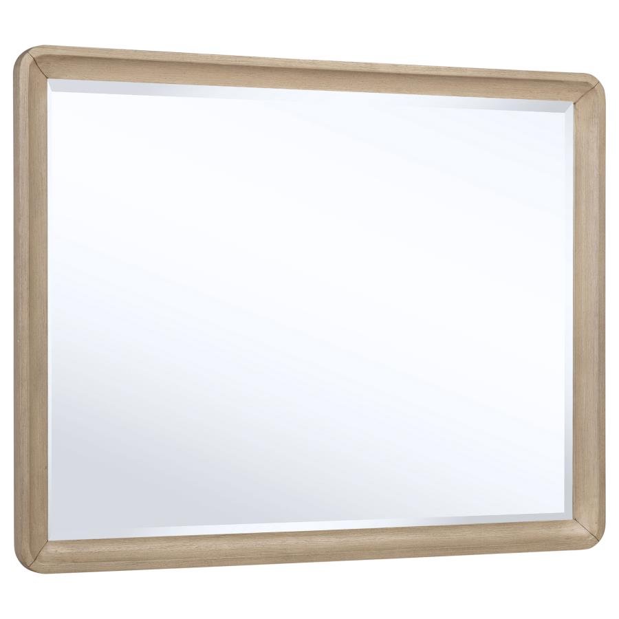 LADERA DRESSER MIRROR LIGHT ELM