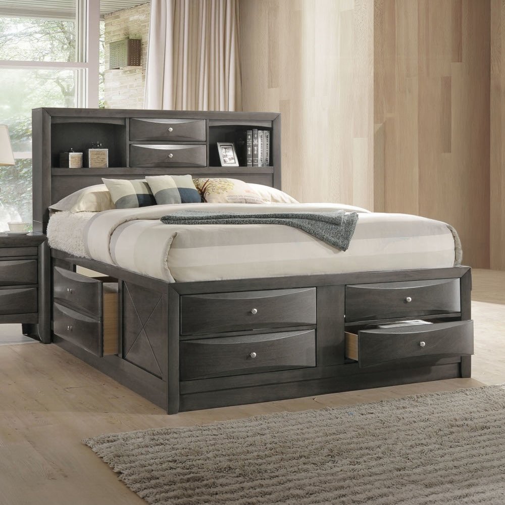 Ireland Queen Bed W/Storage