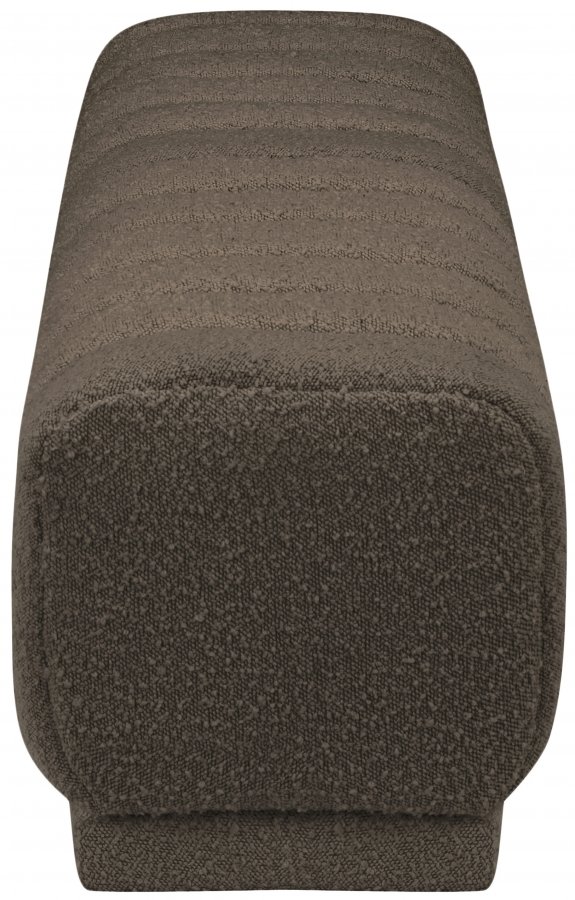 Heathrow Boucle Fabric Upholstered Bench - Image 4