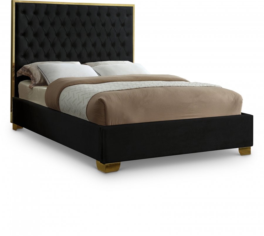 Lana Velvet Upholstered Bed