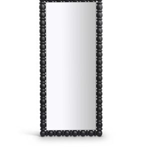 Aubrey Acacia Wood Frame Mirror